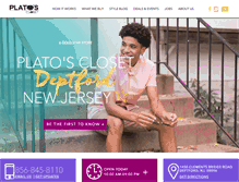 Tablet Screenshot of platosclosetdeptford.com
